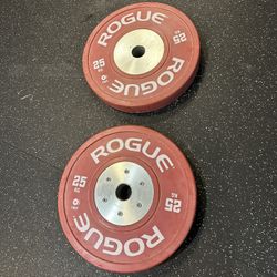 Rogue Fitness 25kg Training 2.0 Bumper Pair- Like New