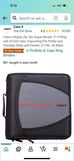 Case It Black/silver