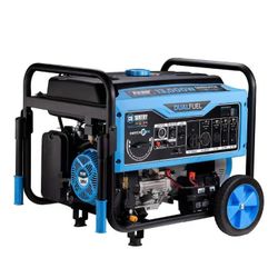 PULSAR 13,000/10,000 -Watt Dual-Fuel Gasoline and Propane with Push to Start Portable Home Power Generator, CO Shutoff