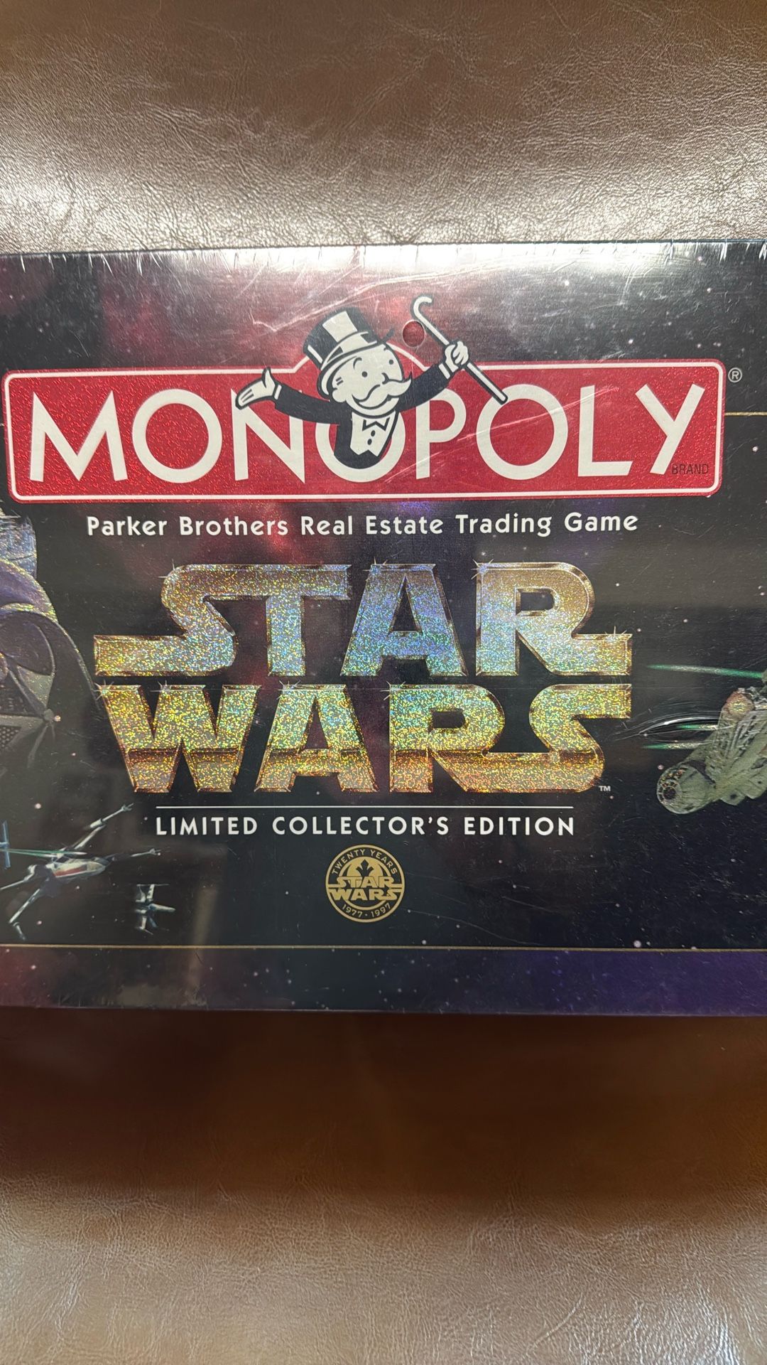 Limited Collectors Edition Star Wars Monopoly Game - still in shrink wrap