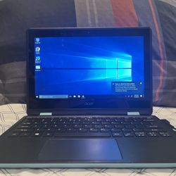 Acer Touch Screen Teal Folding Laptop