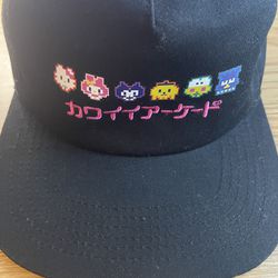 Cute Sanrio Black and Pink Baseball Cap