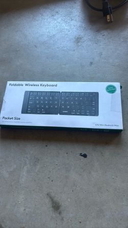 Wireless Pocket Size Foldable Travel Keyboard
