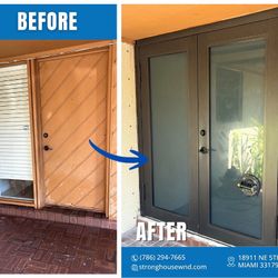 72x80 , 72x96 High Impact French Door