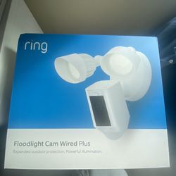 SEALED BOXES RING DOORBELL + CAMERA 