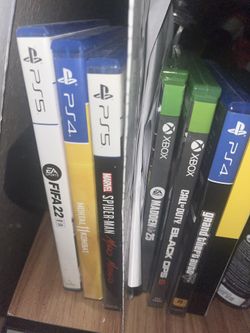 Ps5/4 Games With Xbox Series X Games