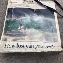 Sunday, March 27, 2005 Los Angeles Times The News Tote Bag