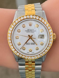 Rolex Preowned 36mm DateJust Quickset
