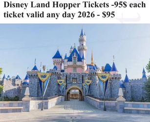 Disney Park Tickets Hoppers
