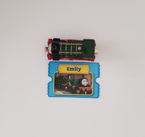 2004 Thomas & Friends Take Along Emily and card
