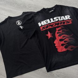 Hellstar T Shirts Sz L