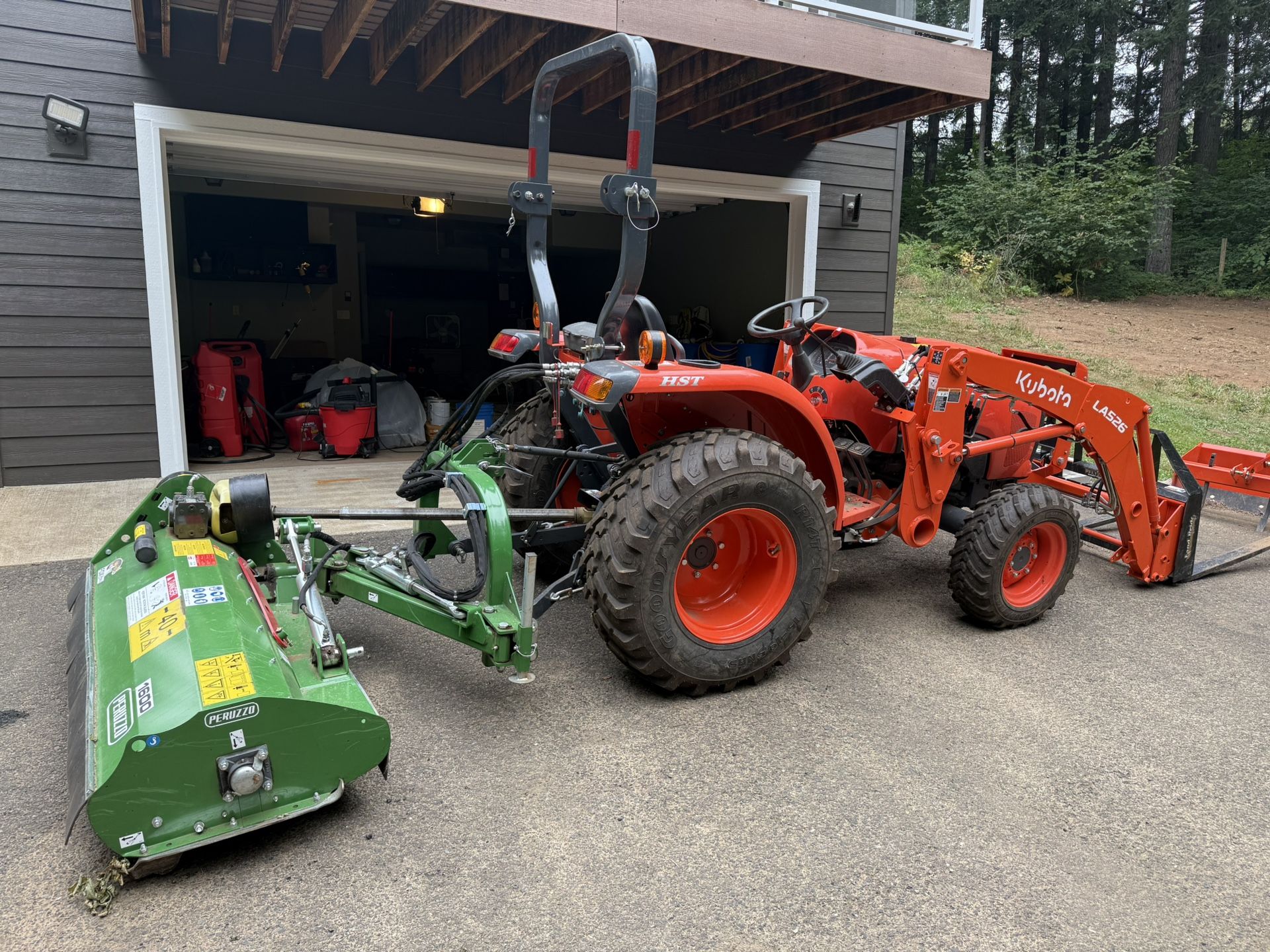 2023 Kubota L2501 Flail Mower Attachments
