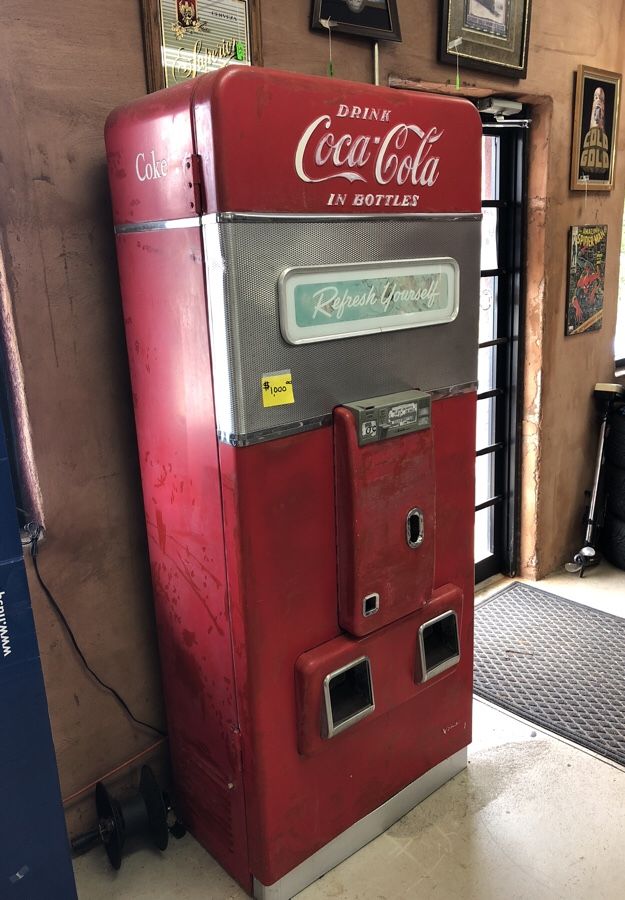 Old coke machine