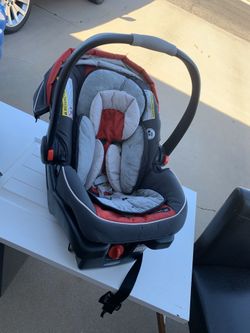 Red careseat for boy or girl