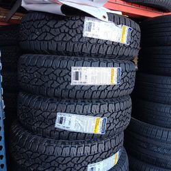 4 New Tires Installed/ 4 Llantas Nuevas Instaladas 235/75/15 Sport Good Year Tires
