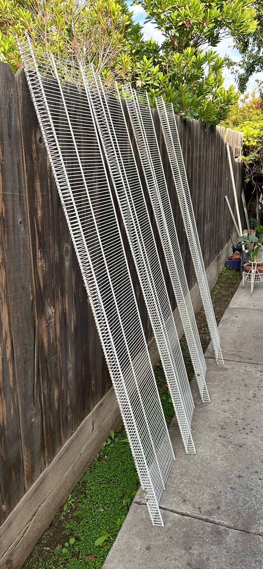 Total Of 4 Shelves. Long 72 Inch, Width 16 Inch 