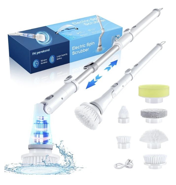 Electronic Scrubber Set / Bathroom/ Widows/ Floors
