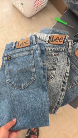 Vintage jeans and one jacket