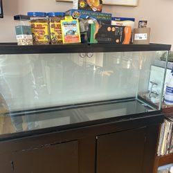 60 Gallon Tank, Stand And Lots Of New/like New Items