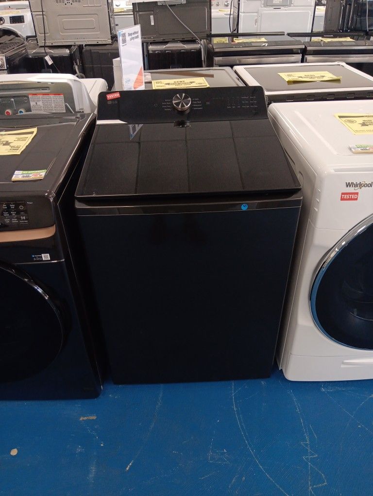 LG Top Load Washer Matte Black.