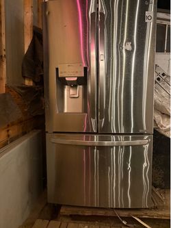 LC Inverter Linear Gray Fridge