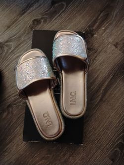 INC Embellished Sandles
