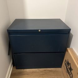 Free Two Drawer Metal File Cabinet