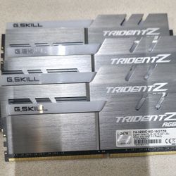 TridentZ 4X16GB (64GB Total) ddr4 3200