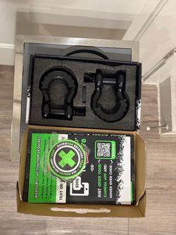 Rhino USA D-Ring Shackles 3/4" (2-Pack) – Heavy Duty 41,850 lb – NEW in Box