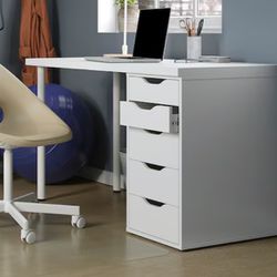 IKEA Desk with Drawers 