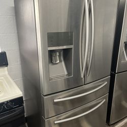 Samsung French 4 Door Refrigerator With Warranty 
