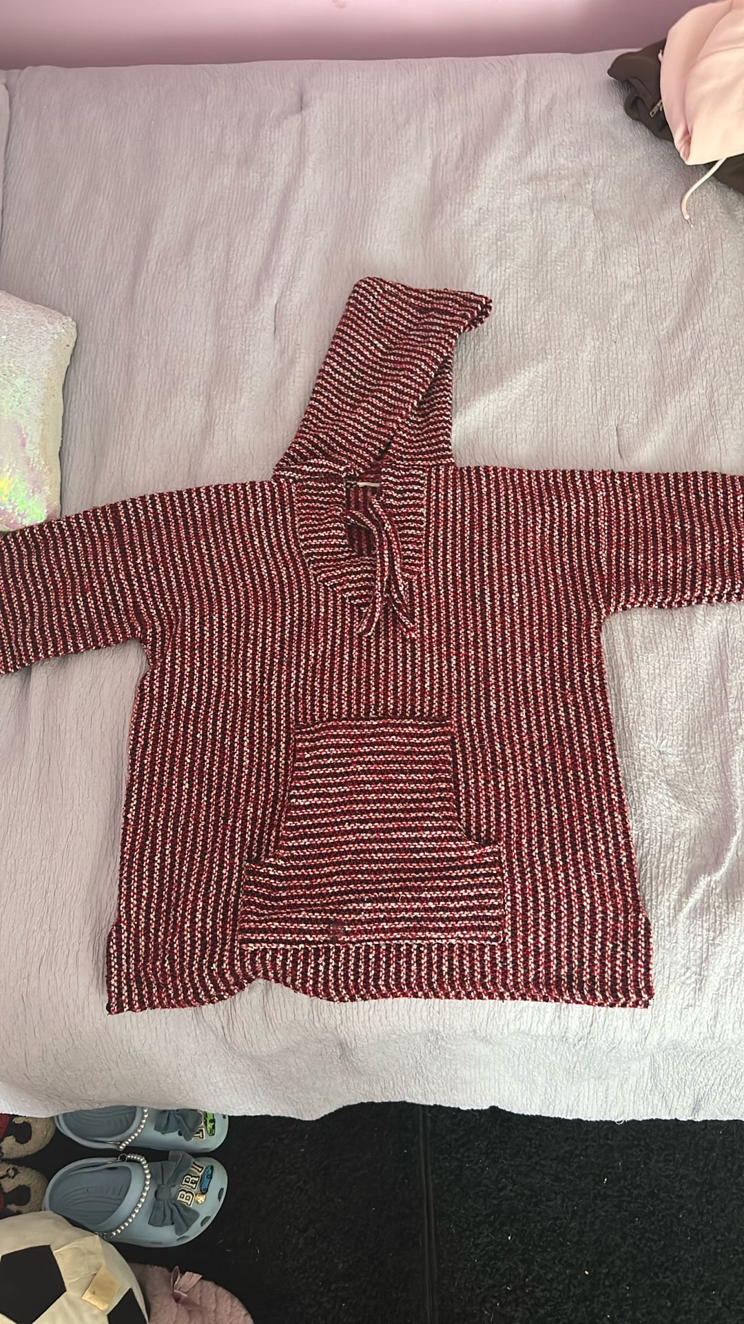 Red Hoodie Made In Mexico