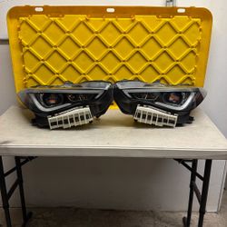 Infiniti Q60 Left Right Headlight 2017 2018 2019 2020 2021 2022