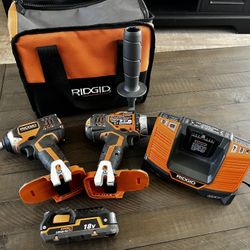 Ridgid Cordless Drill & Impact