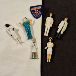 Vintage Lot Of Healthcare Workers