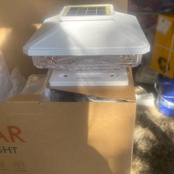 6. Solar Post Light