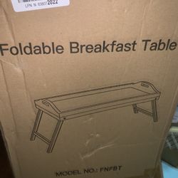 Foldable Breakfast Table 