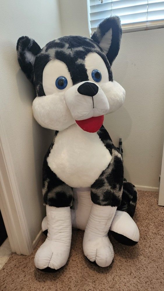 Large Plush Dog