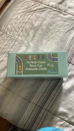 Kinia Race Car Chalk 15 Wrapped Cars Inside