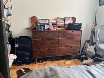 Wood Dresser and Nightstand