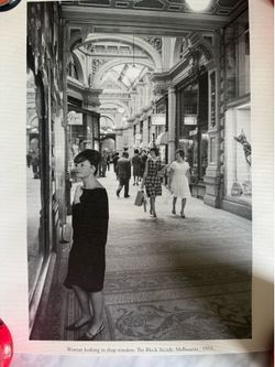 5 Vintage Fashion Photos Melbourne Australia on high Quality poster paper - RARE