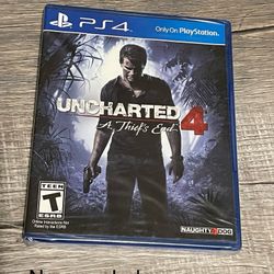Playstation 4 ps4 games UNCHARTED 4 new sealed 