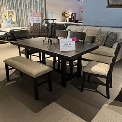6pc Dining Room Set 