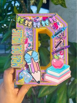 Custom 3D letters