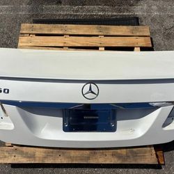 10-16 Mercedes W212 E350 Sedan Rear Trunk Lid Panel Deck Shell OEM