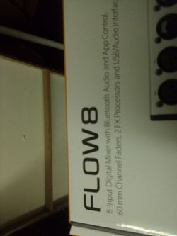 Flow 8 Digital Mixer in Box