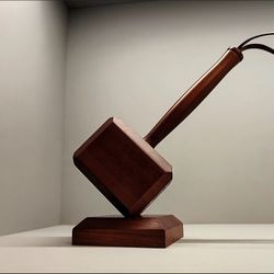 Thor's hammer bottle opener personalized home beer bottle opener wooden magnetic creative home furnishings hammer bottle opener