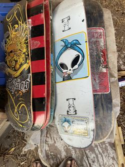 Bunch Of Skateboards