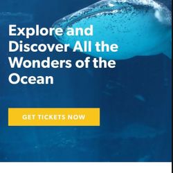 $15 Aquarium Tickets