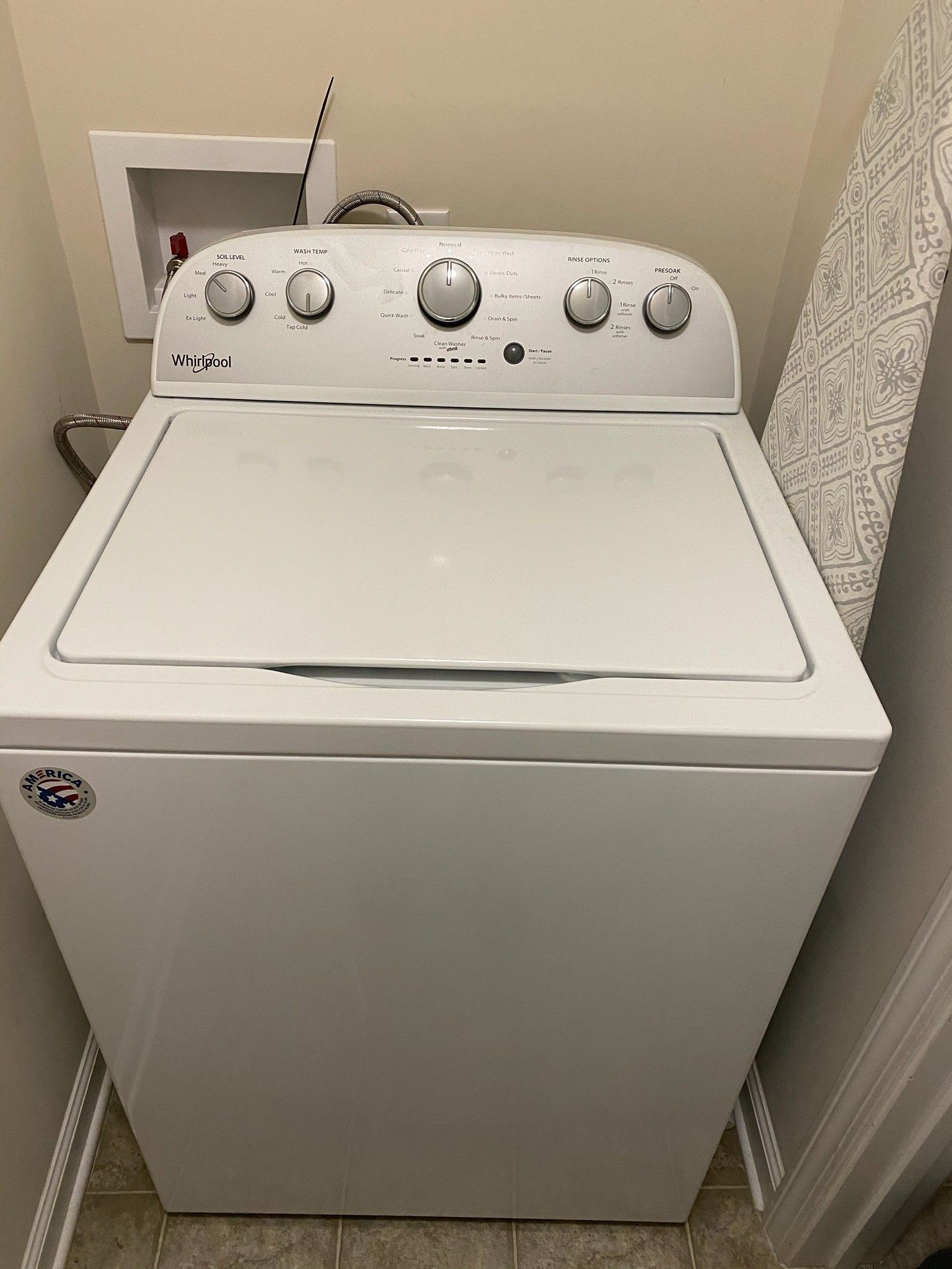 Whirlpool Washer and Dryer